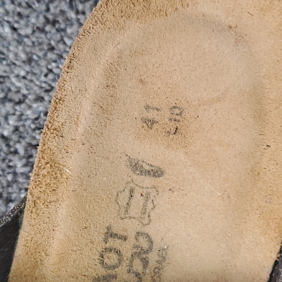 Naot Womens Leather Comfort Platform Sandals shoes sz 41 US 10 - Picture 12 of 12